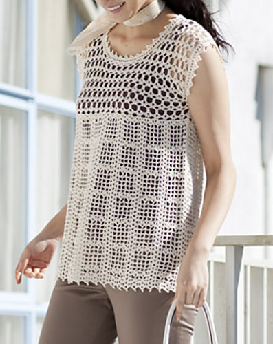 #16 Shell & Grid Tunic 다른 모습 1