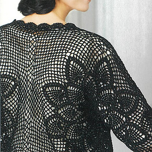 #16 Crochet Semicircle Cardigan 다른 모습 1