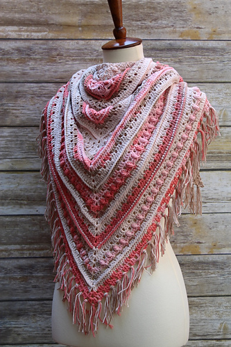 Ravelry: Pearl In Shell Shawl pattern by Nikolett Corley Designs