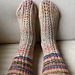 Lyssa-Lace Socks pattern 