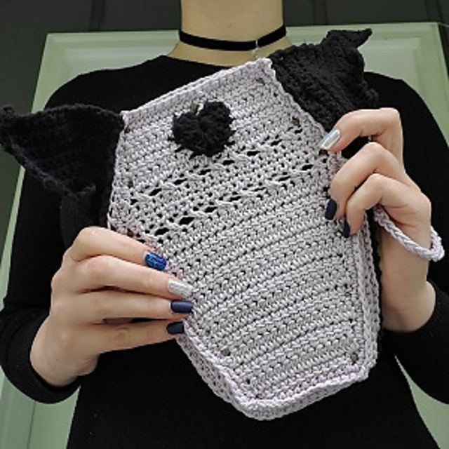 coffin purse pattern