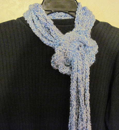 Flower Fringe Scarf photo 1