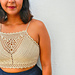 Jardinera Crop Top Bralette pattern 