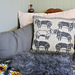 A Fine Flock Cushion Cover pattern 