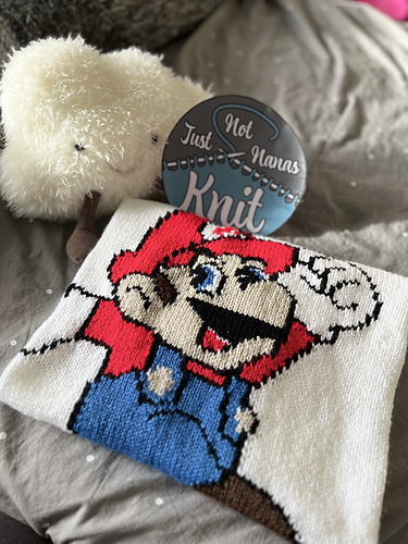 Ravelry: Mario baby blanket pattern by Not Just Nana’s Knit