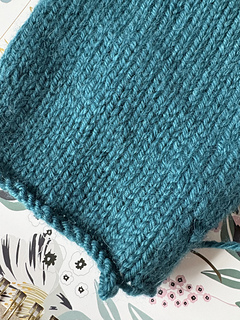 swatch after blocking