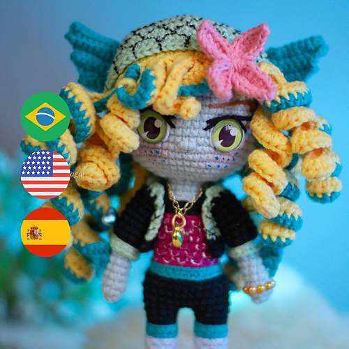 Monster High Lagoona Blue - Thamires Kaled