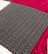 The Sand Ripples Afghan Square - textured, elegant, and beginner-friendly.  Inspired by gentle waves and shifting sands. An easy crochet square with timeless coastal charm.