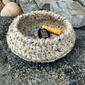 A cozy, one-hour crochet project for beginners.