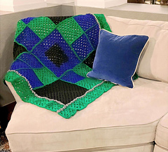 Classic granny square texture - timeless, familiar, and full of charm.