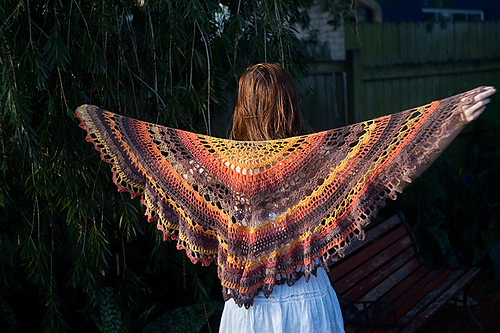 A Little of This a Little of That Shawlette photo 10