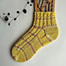 Honey Drops Socks pattern 