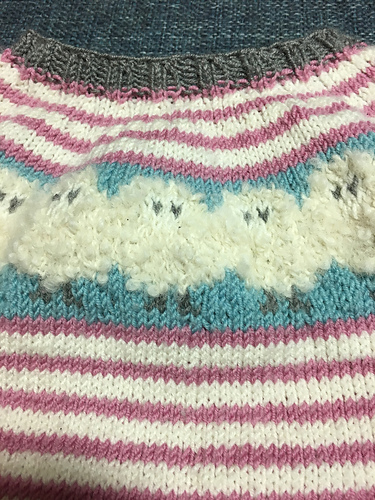 Sinnasaugenseren / Angry Sheep pullover - Nyah