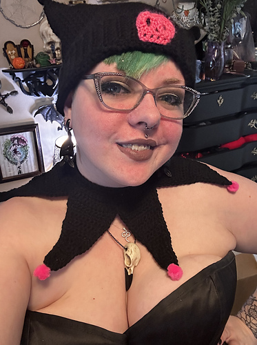 Kuromi Jester Collar - Nyx Nova