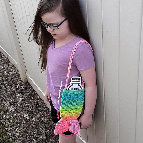Mermaid Tail Water Bottle Cozy photo 10