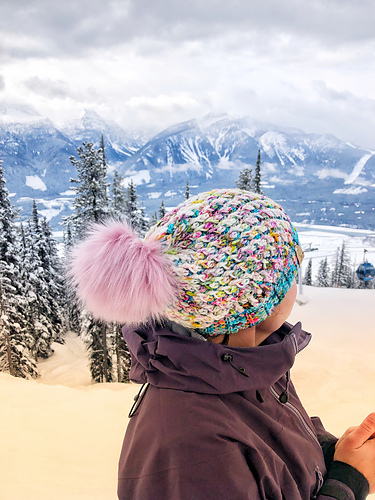 Timberline Beanie - Multi-Color Pom Pom Winter Hat For Men & Women, Made In USA - View #5