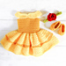 Princess Belle Dress Set pattern
