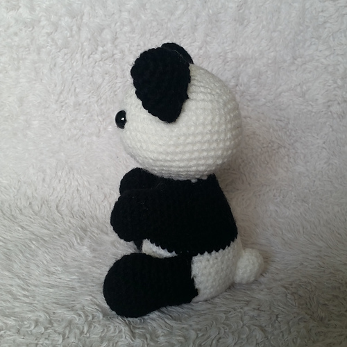 Panda amigurumi - Odile Masson