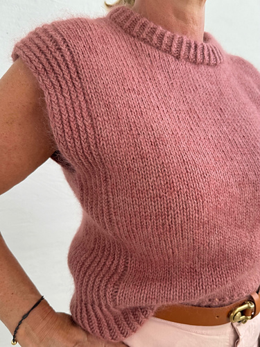 Ravelry: Lucia slipover vest pattern by Katrine Hannibal at Önling