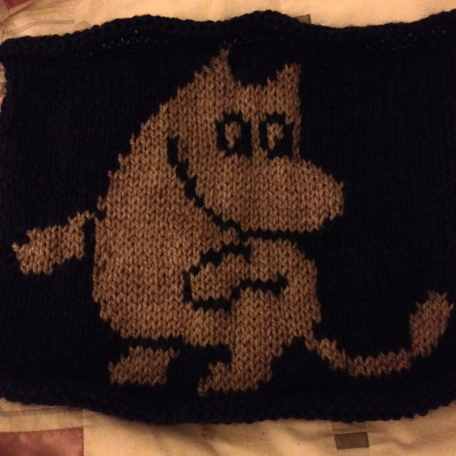 Moomintroll Blanket Square