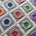 Darling Dots Baby Blanket pattern 