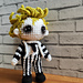 Beetlejuice amigurumi pattern 