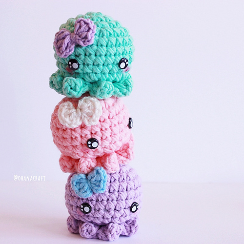 ハルメ様用　OHGA CROCHET Ravelry: Ollie the Takochan amigurumi pattern by ohana craft