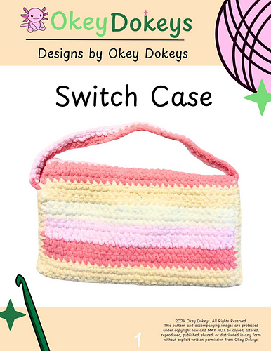 Ravelry: Switch Case pattern by Okey Dokeys