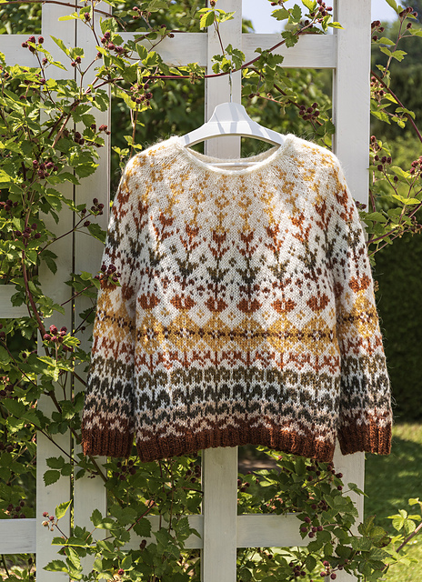 Ravelry: Meadow Icelandic Lopapeysa Sweater pattern by Olga Begak
