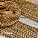 Wheat Stitch Scarf pattern 