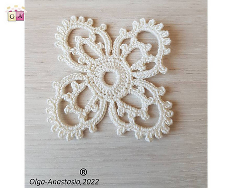 Willow granny square - Olga  Starostina