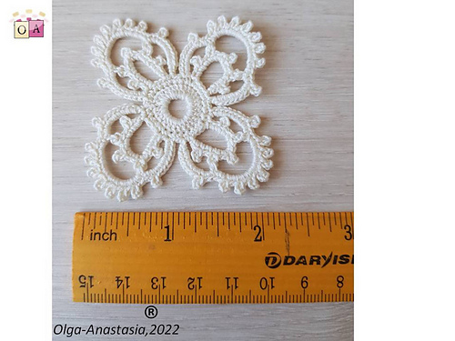 Willow granny square - Olga  Starostina