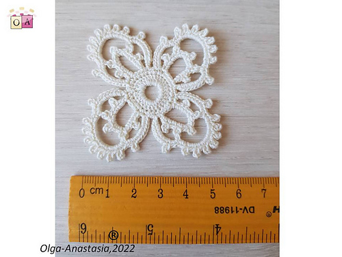 Willow granny square - Olga  Starostina