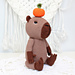 Capybara toy pattern 