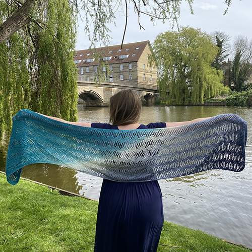 Ravelry: RiverRay Wrap pattern by Jem Arrowsmith