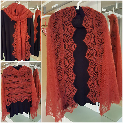 Ravelry: Stola / stole *Virgin* pattern by Birgit Freyer