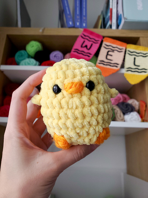 85 Free Crochet Farm Animals Patterns 50 Chubby No Sew Chick Crochet Pattern