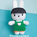 Starbucks Miffy Bunny Barista pattern 