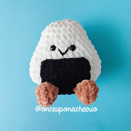 Preserves Patterns Ravelry: Jellycat Onigiri pattern by Juli Anne