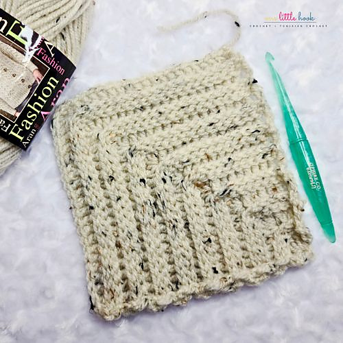 Ravelry: Tristan Stitch Mitered Square pattern by Julie at OneLittleHook