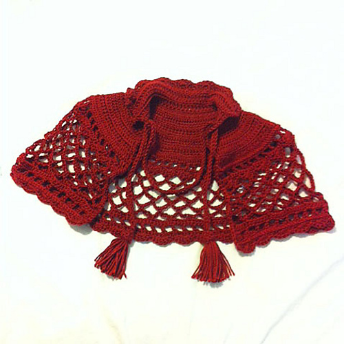 Mesh Lace Capelet photo 5