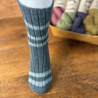 View of finished toe.