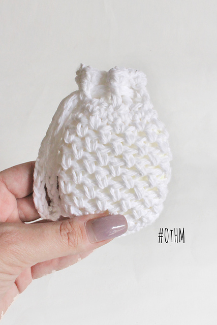 crochet soap pouch