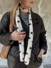 Dots Skinny Scarf