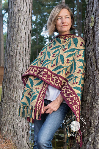 Forager Ruana and Shawl
