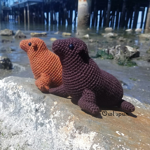 Olympia Sjøløve Amigurumi - Charissa Gascho