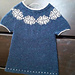 Fair Isle Baby Dress pattern 