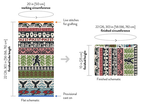 Ravelry: Seattle Doodle (Infinity Cowl) pattern by Jamie Lomax