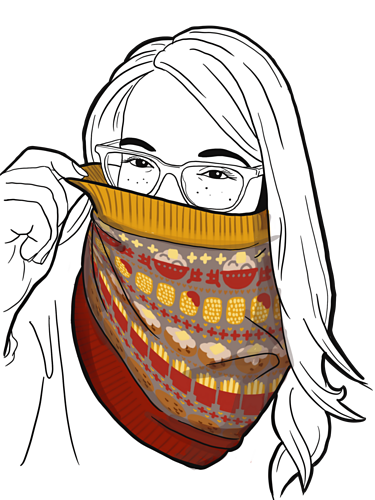 Poteto Doodle Cowl - Jamie Lomax