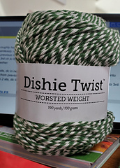 Knit Picks Dishie Worsted Cotton Yarn - 3.5 Oz Skein, 190 Yards, 100% Cotton For Dishcloths, Towels, Toys (Pebble)